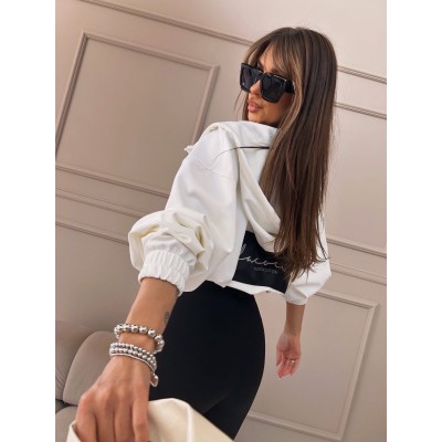 Bluza rozpinana IMPERIAL | śmietana