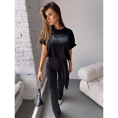 T-shirt ASSOCIATION | czarny