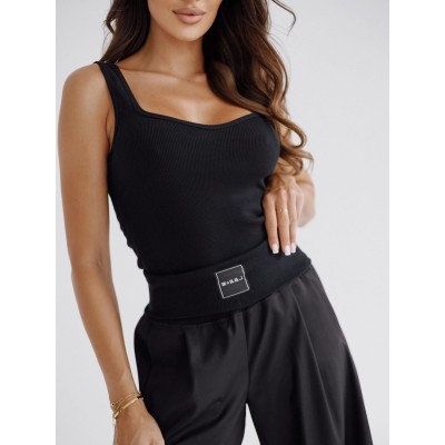 Top SERCE | czarny