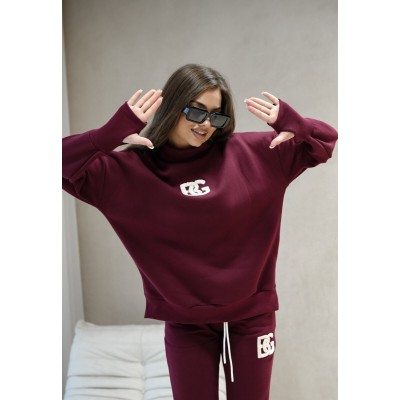 Bluza BG COCO | bordo